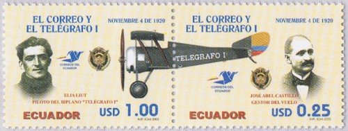 Ecuador-2005-Elia-Luit-Telegrafi-I-stamp
