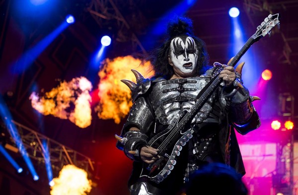 12/04/2015 Simmons, bajista de Kiss. Foto de Marco Salgado