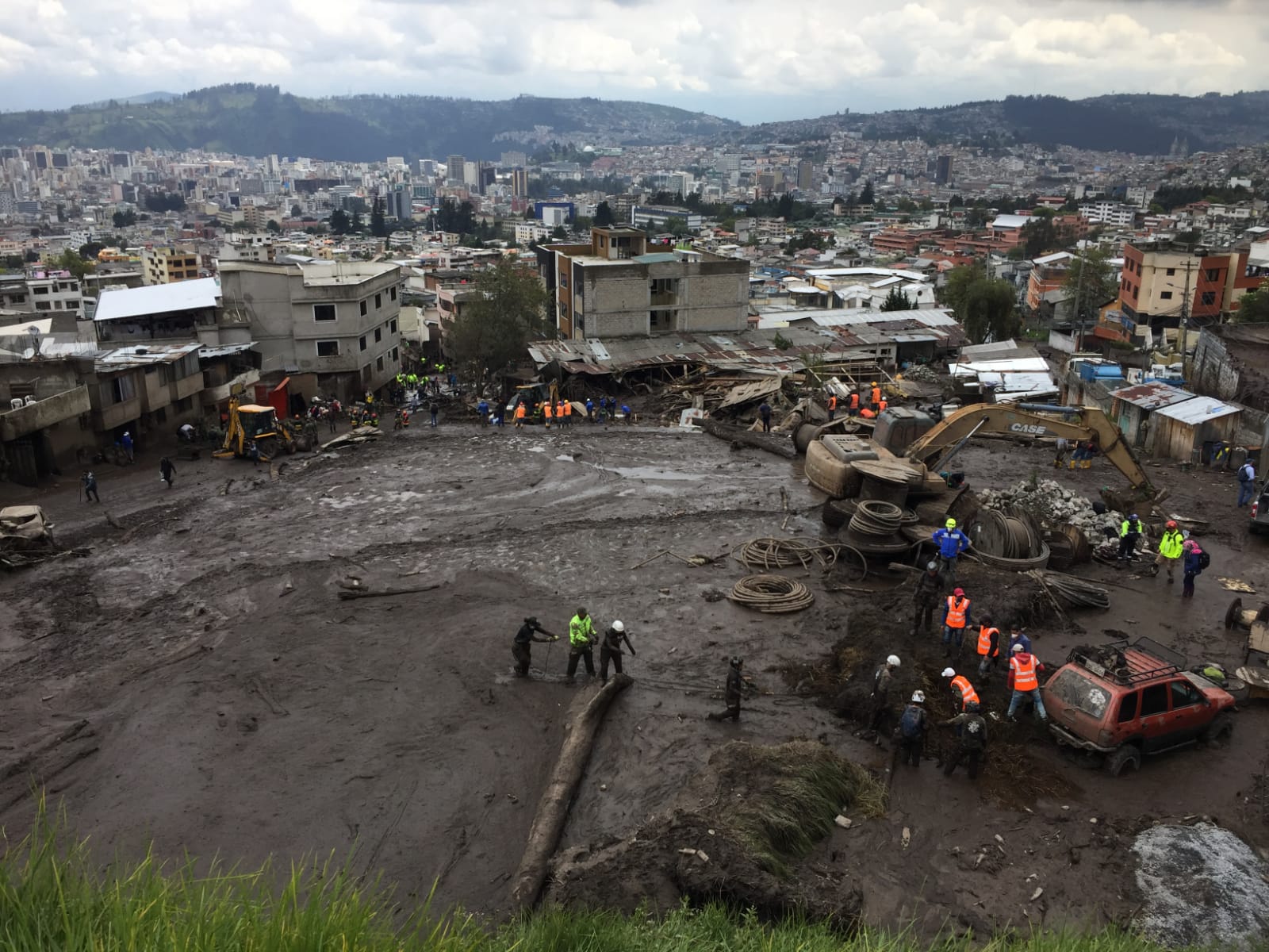 El aluvión en La Gasca