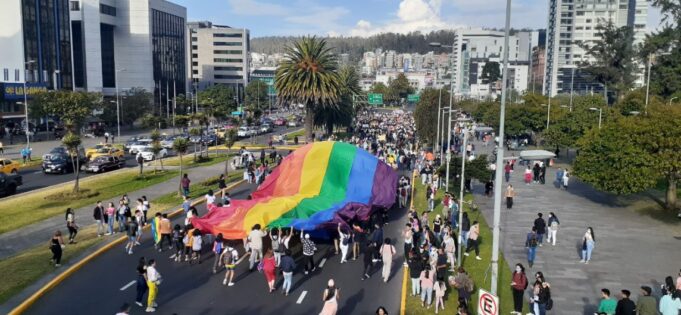 La marcha del Orgullo LGBTIQ